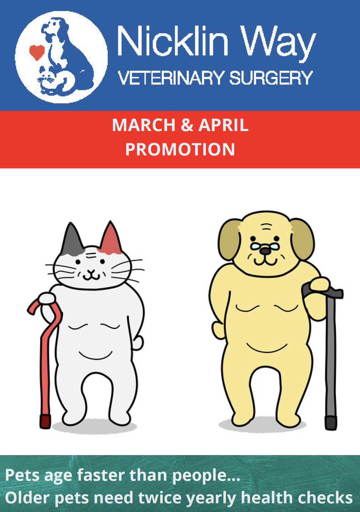 March & April Promotion